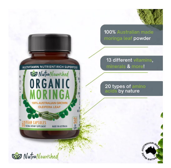 Moringa Leaf Capsules Organic - Image 5