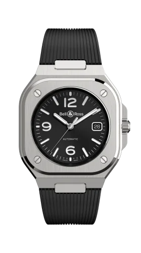 BR 05 Stainless Steel / Black / Rubber