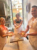 Cooking classes Genoa: Sea bass ravioli and stuffed scones from San Rocco Camogli