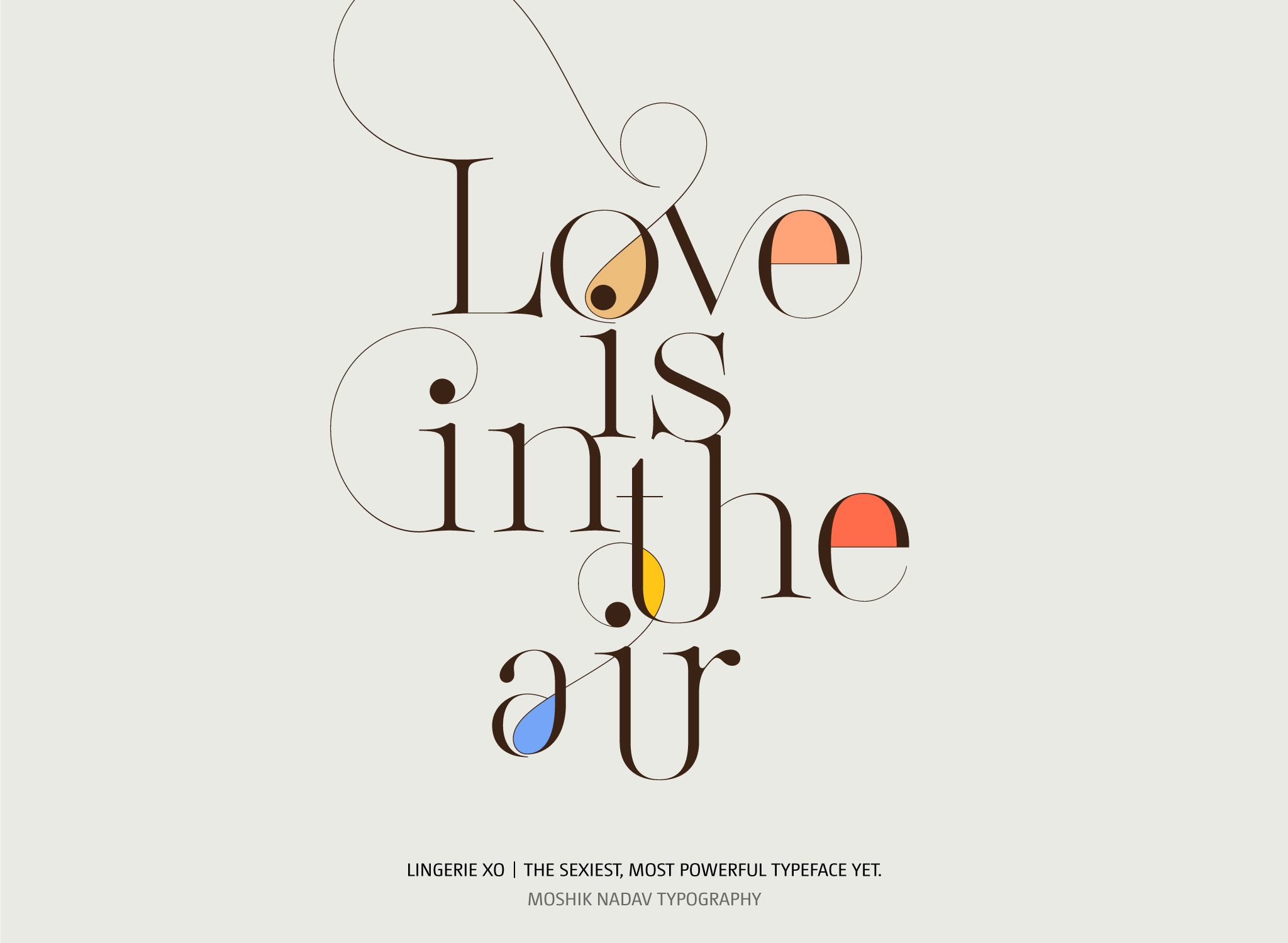 Love is in the air, Moshik Nadav, sexy fonts, Sexy Typeface, Best fashion fonts, Must have fonts, Best fonts 2023, Most recommended fonts, Contemporary fonts, VS fonts, Vogue Typeface, Fashion Typeface