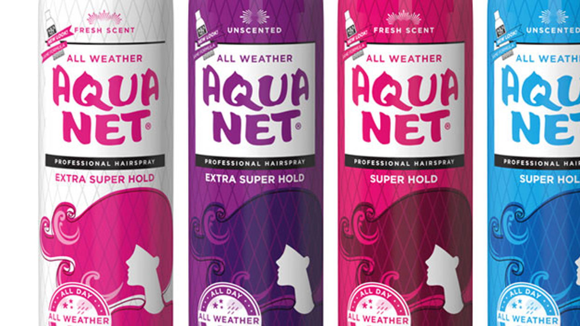 Before & After: Aqua Net  Dieline - Design, Branding & Packaging  Inspiration