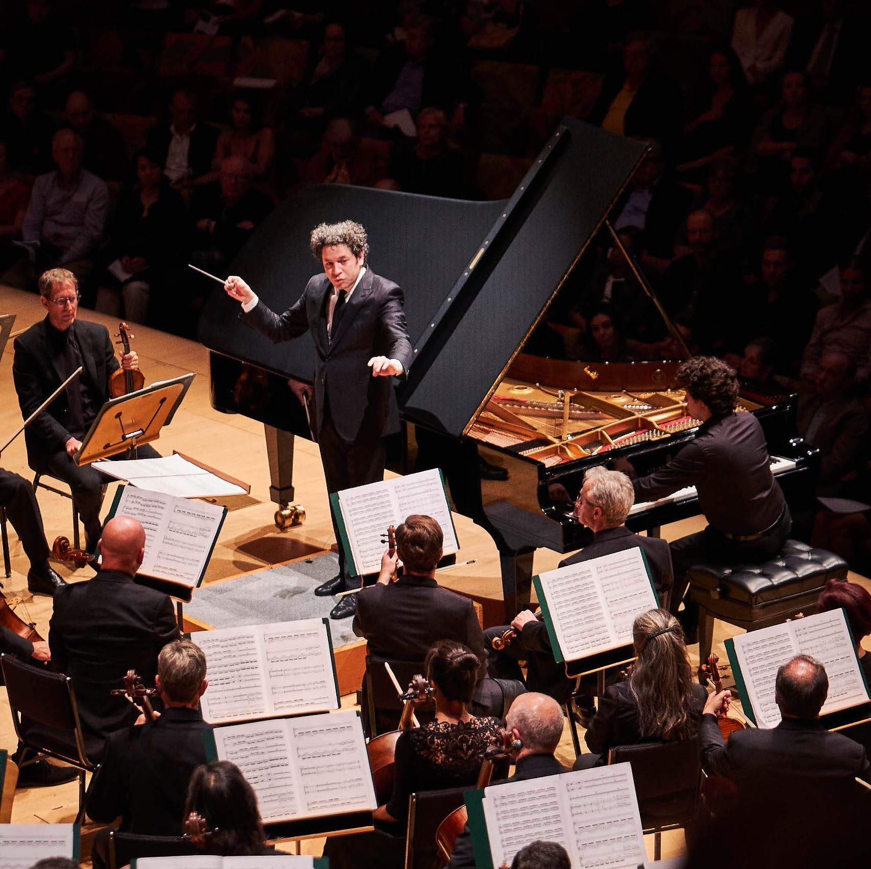 Music & Artistic Director, Gustavo Dudamel leads the Los Angeles Philharmonic