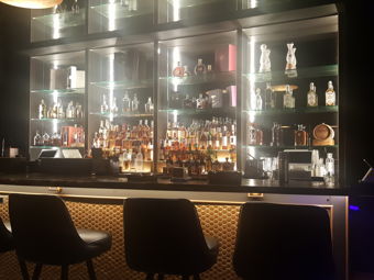 Upper shelf spirits