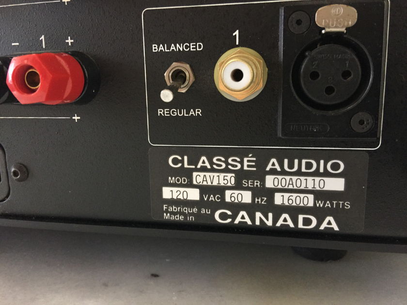 Classe CAV Model 150 (6) Channel Amplifier - NICE!