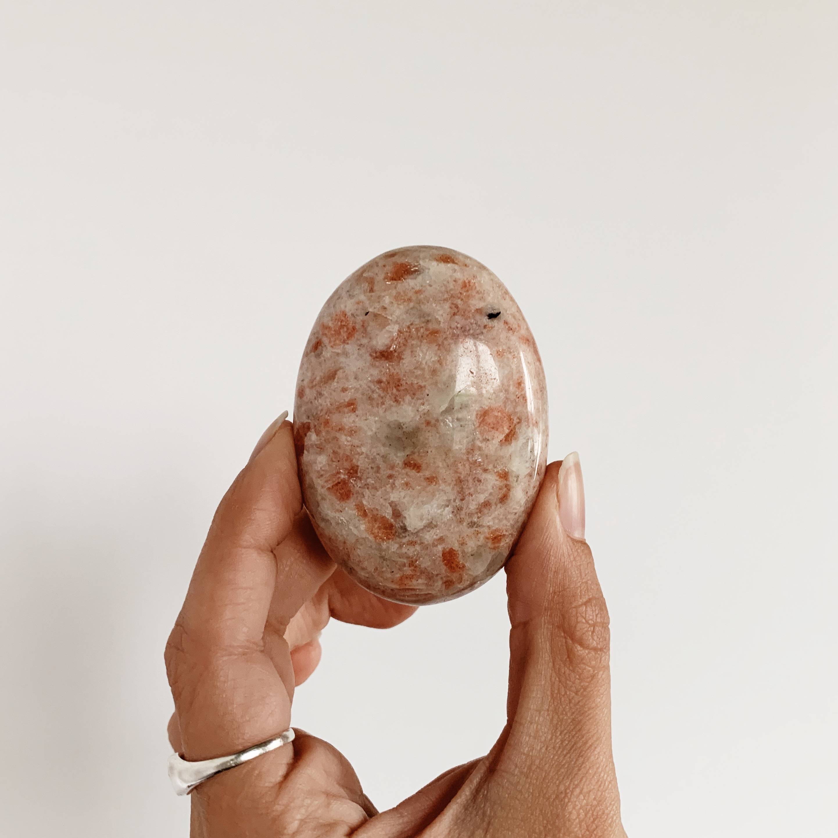 Sunstone Palm Stone a great stone for Virgo