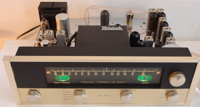 GORGEOUS MCINTOSH  MR-65 STEREO TUBE TUNER w/ MPX SECTI...