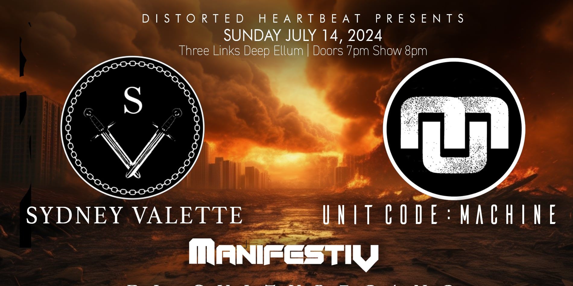 Sydney Valette | unitcode:machine | ManifestiV | DJ Culturegang promotional image