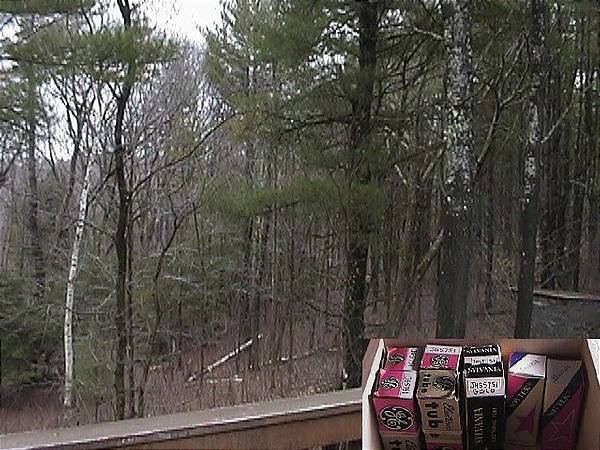 Tubes overlooking the deck and my NH bac