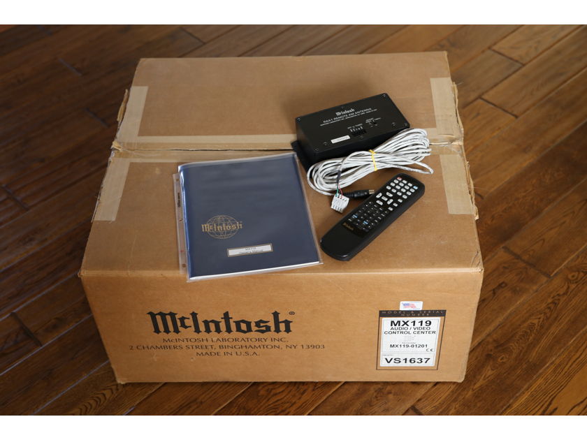 McIntosh MX119 Control Center / Processor / Tuner (((w/TM-1 Tuner Card)))
