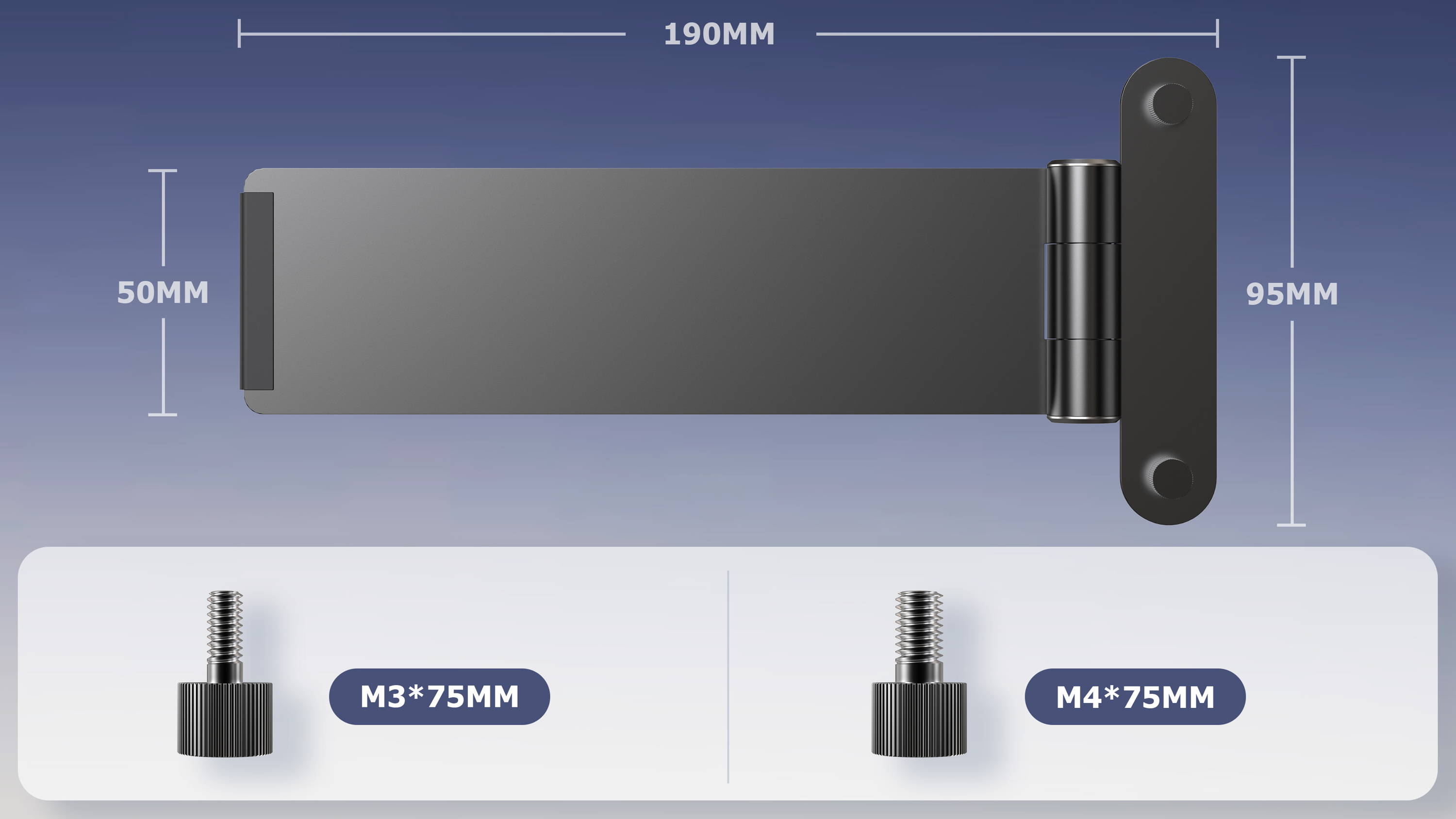 UStand - Monitor Stand Adjustable Multi-Angle Holder for 12"-19"