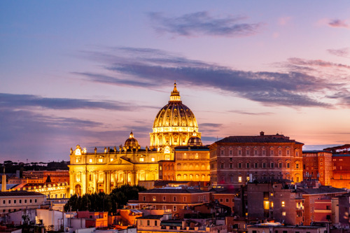 От заката до наступления ночи, 2-х часовая частная экскурсия по Риму