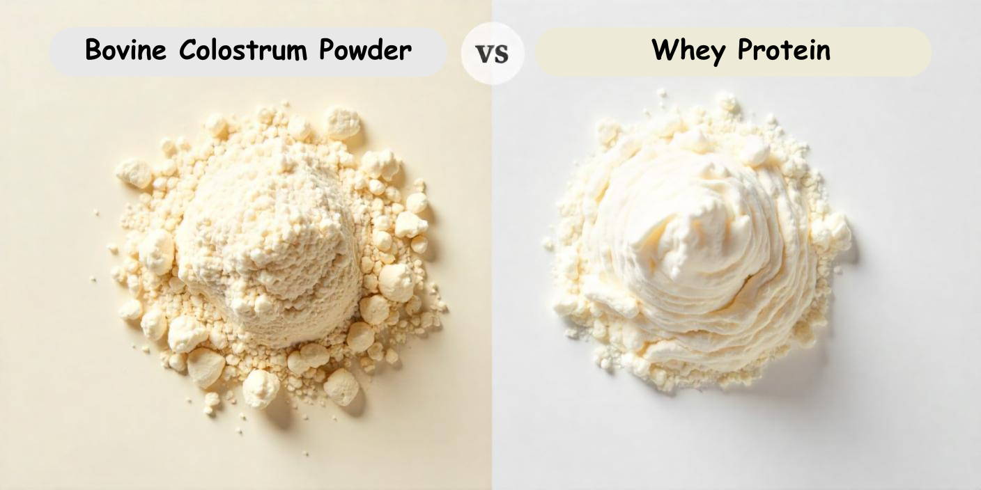 bovine colostrum vs whey