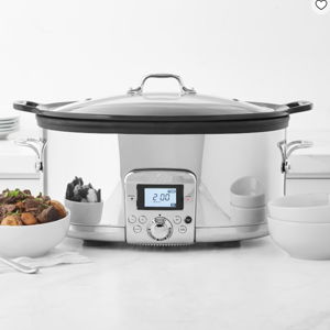 All-Clad Gourmet Plus Slow Cooker, 7-Qt. with All-In One Browning