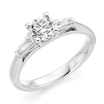Solitaire diamond rings - Pobjoy DIamonds