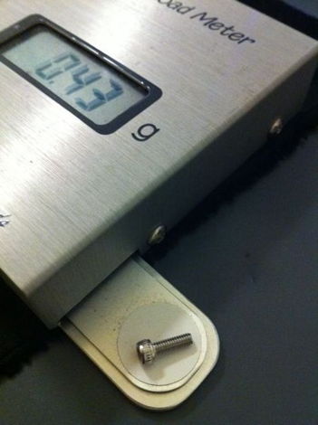 11mm M2.5 Stainless stell screw weight 0.43 gram