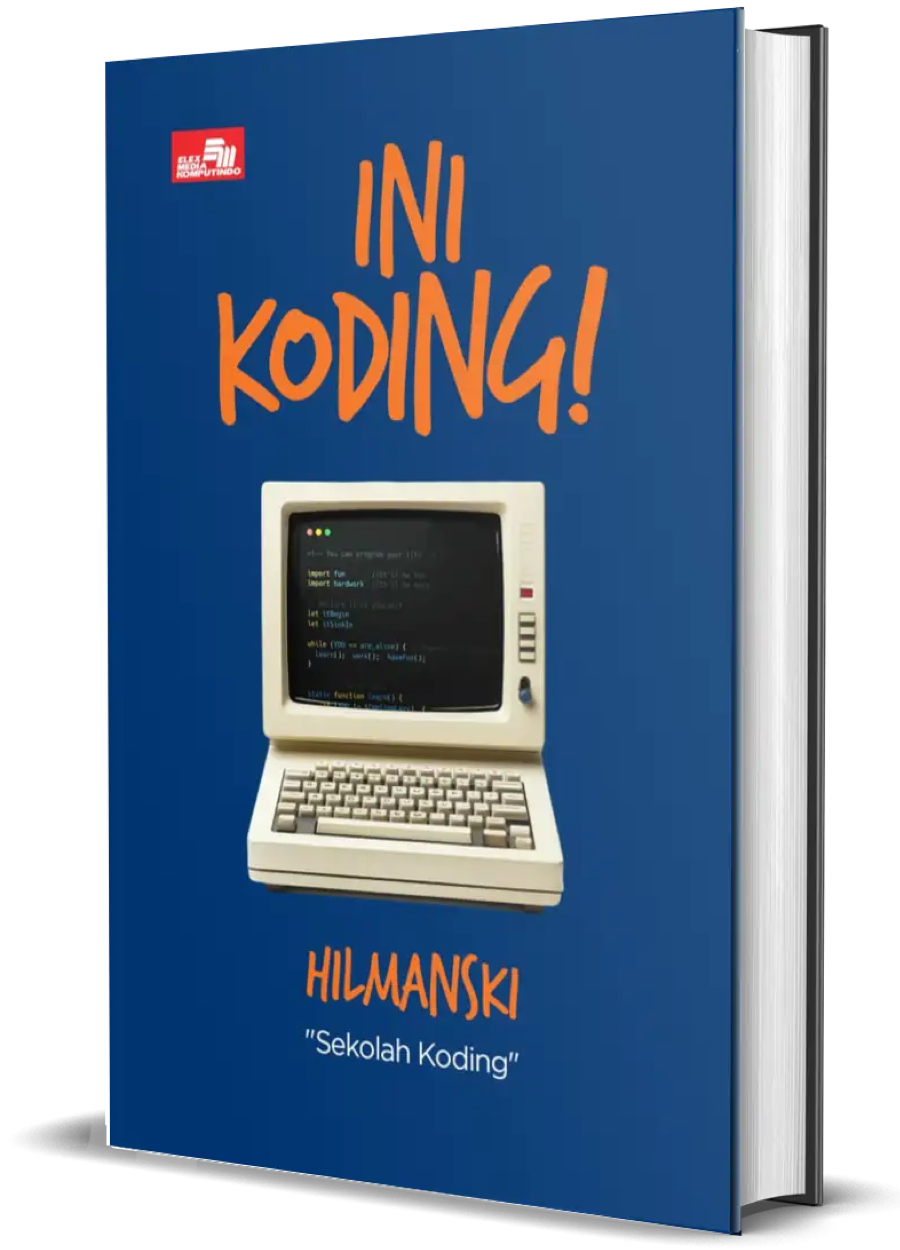 cover buku ini koding 3D