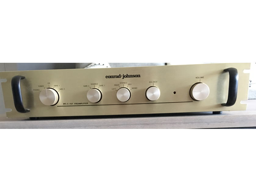 Conrad Johnson PF1 & MF80 Preamp & Amp