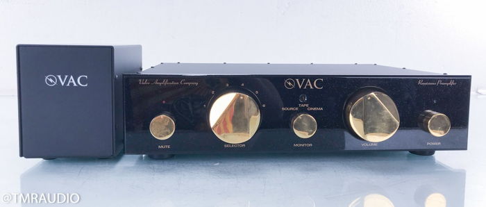 VAC Renaissance Stereo Tube Preamplifier Upgraded; Remo...