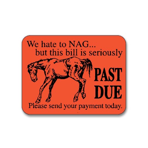 past due credit payment