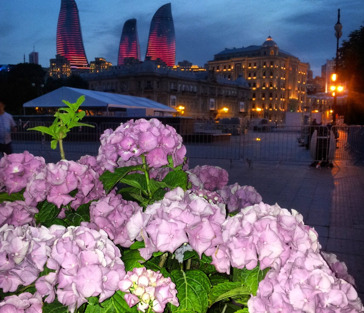  Очарование ночного Баку