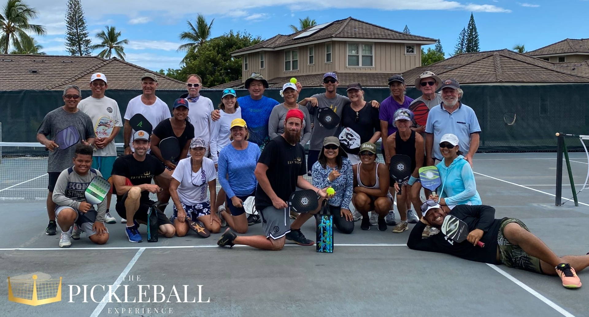 THE PICKLEBALL EXPERIENCE- WORKSHOP- CLINIC- DRILLS- INSTRUCTION- KONA- HAWAII- GROUP