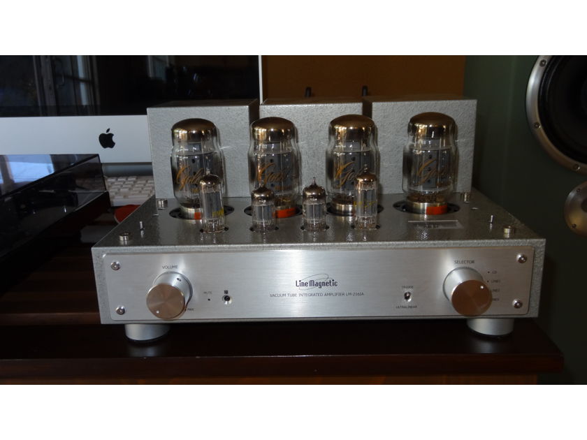 Line Magnetic 216IA Flawless KT88 Integrated with upgraded tubes