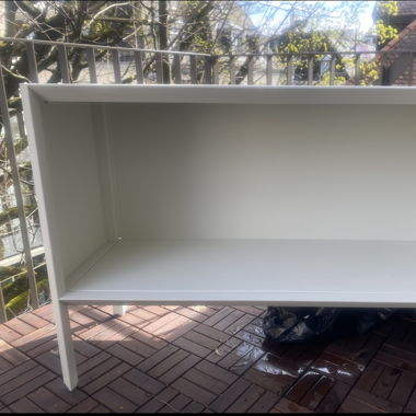 White Matt Garden Cabinet by EMU Outdoor Collectio