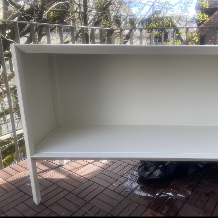 White Matt Garden Cabinet by EMU Outdoor Collectio