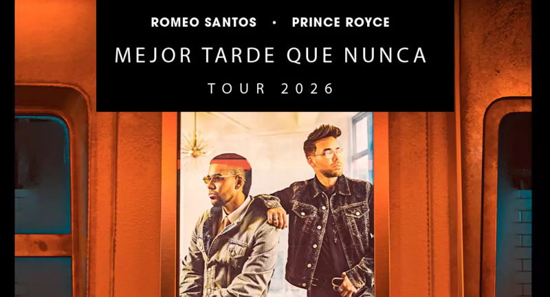 Romeo Santos & Prince Royce Live In Atlanta - Mejor Tarde Que Nunca 2026 Tour