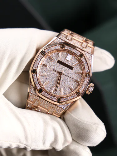 Audemars Piguet Royal Oak Rose Gold Diamond Set