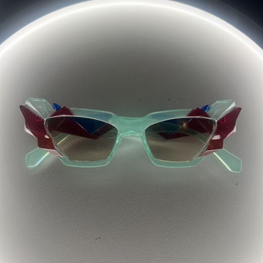 Sonnenbrille Türkis