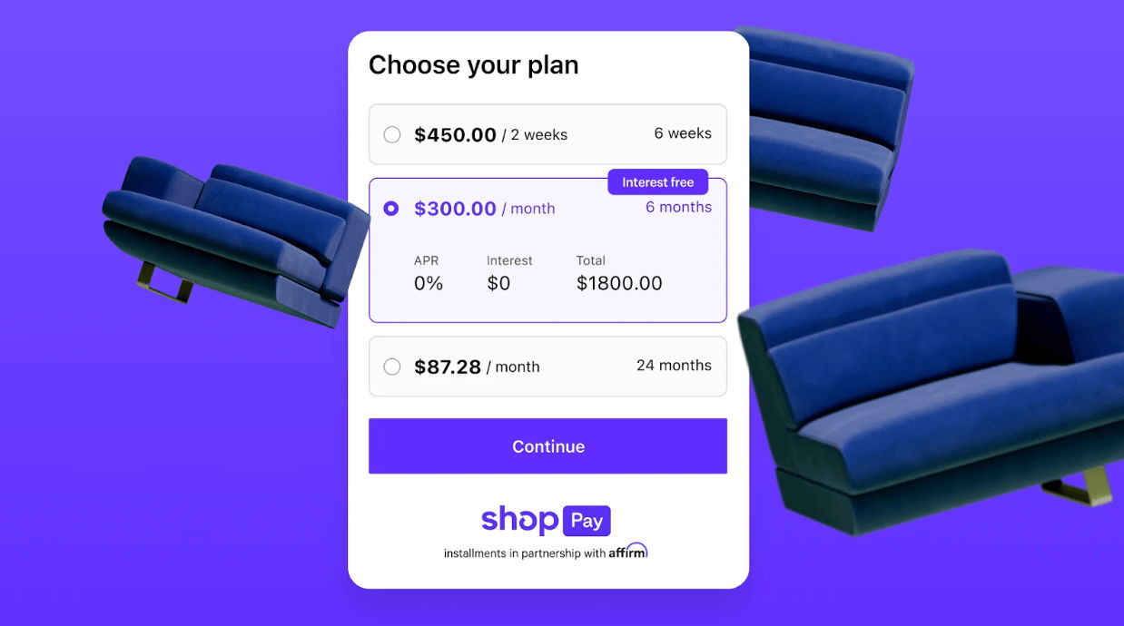 Shop Pay installments