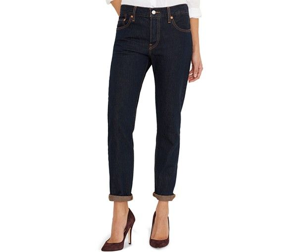 levi's 501 tapered boyfriend jeans