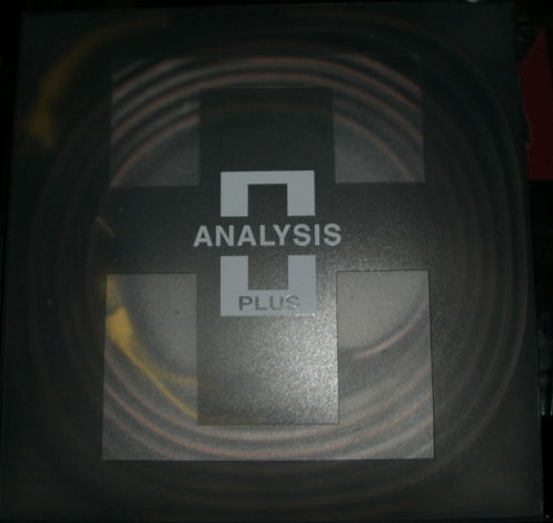 Analysis Audio Oval 9      Speaker Cables 8ft