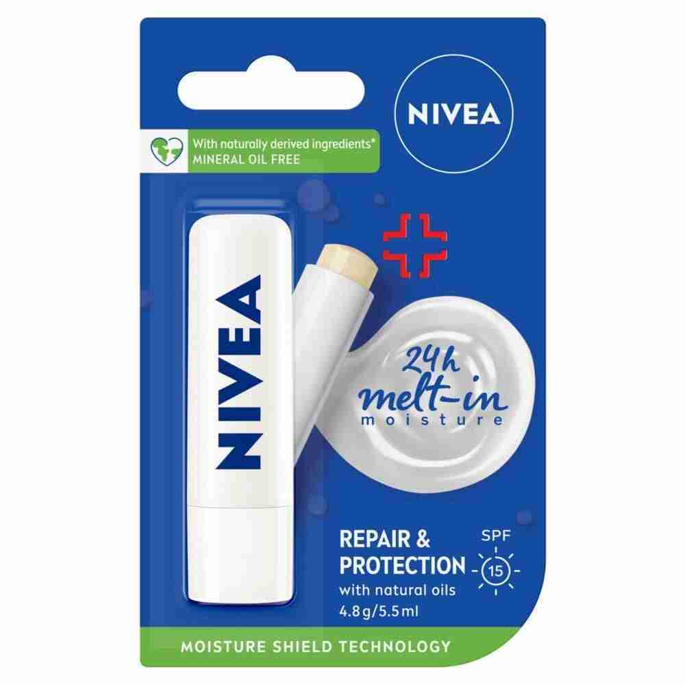 NIVEA Repair & Protection Caring Lip Balm SPF15 4.8g