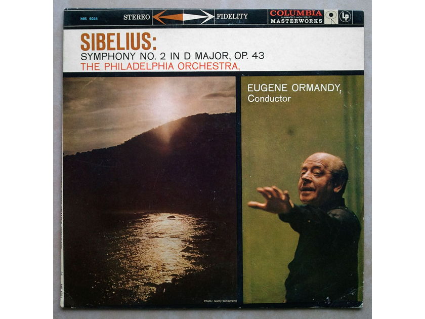 Sealed COLUMBIA 6-EYE | ORMANDY/SIBELIUS - Symphony No. 2