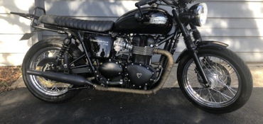 2013 TRIUMPH BONNEVILLE motorcycle for rent near Reno, NV