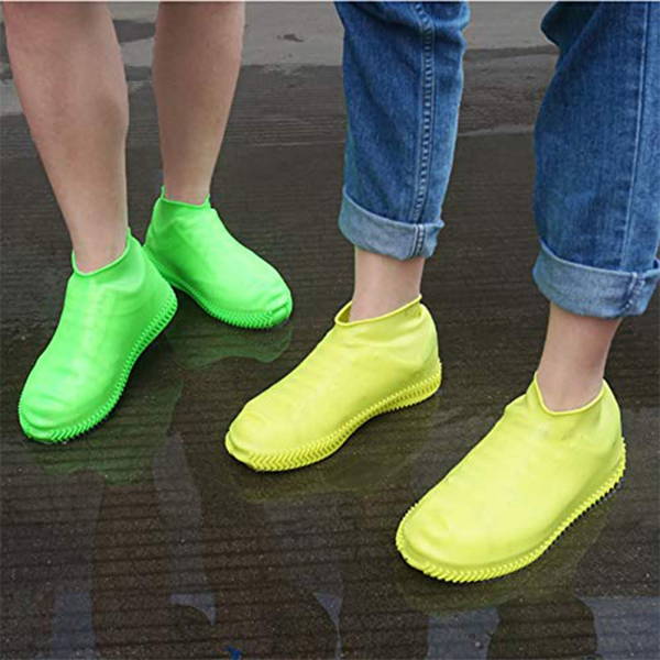 Waterproof silicone shoe covers
