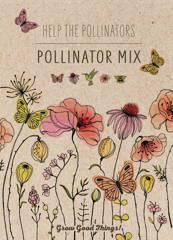 Help pollinators like butterflies bees seed packet hand outs perfect for any event or earth day April 22