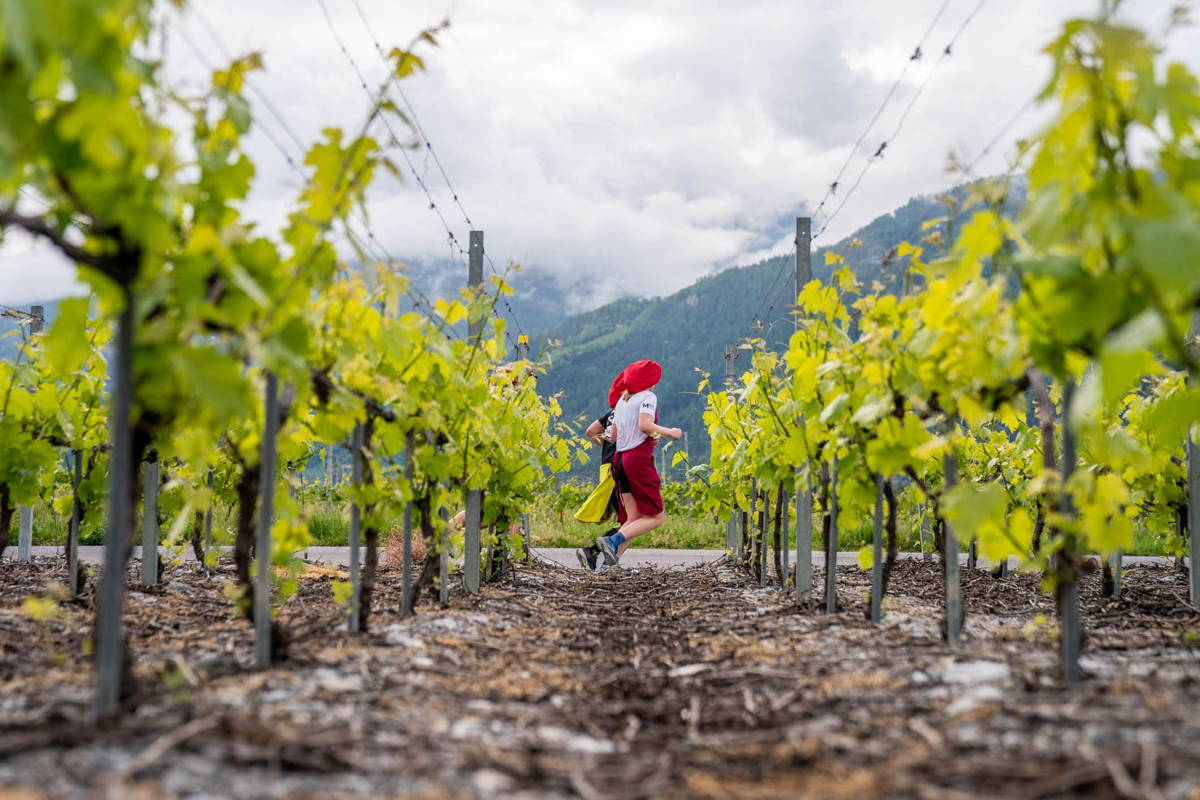 Ambiance au Village Marathon des terroirs du Valais BCVS