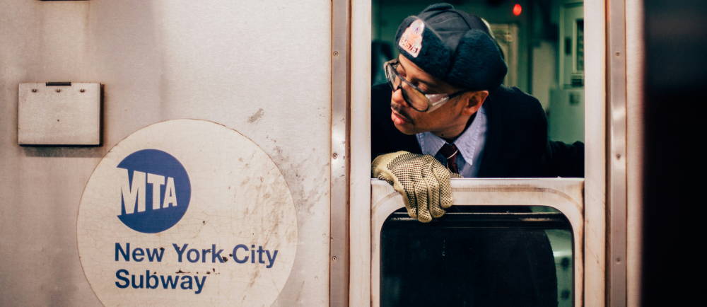 MTA New York City Subway train driver