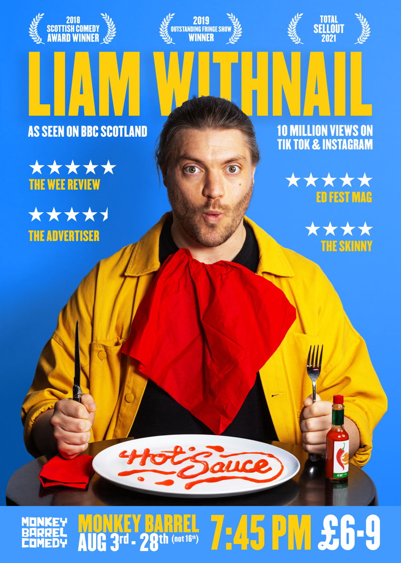 The poster for Liam Withnail: Hot Sauce