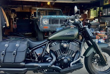 2022 INDIAN CHIEF BOBBER DARK HORSE motorcycle for rent near Rancho Cucamonga, CA