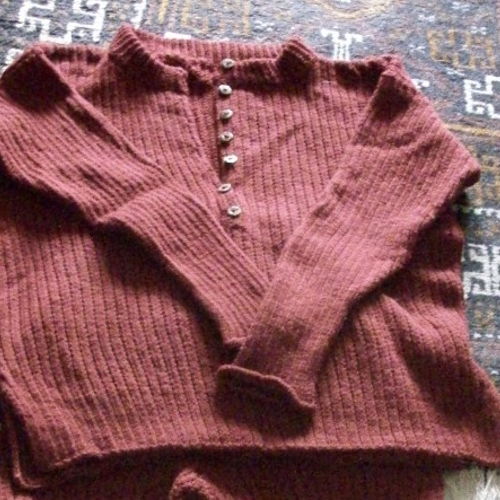 RIESI, woollen set, leggings with pullover, for ladies