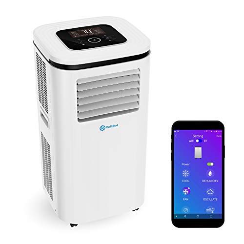 Rollibot ROLLICOOL vs JHS 10000 BTU WiFi portable air conditioner A016