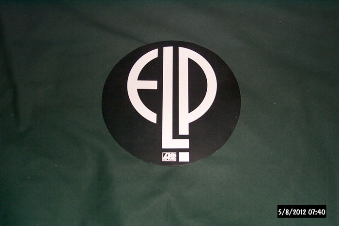 Elp - Atlantic Records promo logo sticker