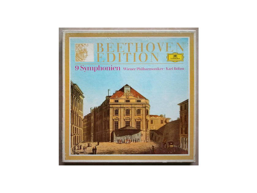 DG/Bohm/Beethoven - 9 Symphonies / 8-LP Box Set / NM