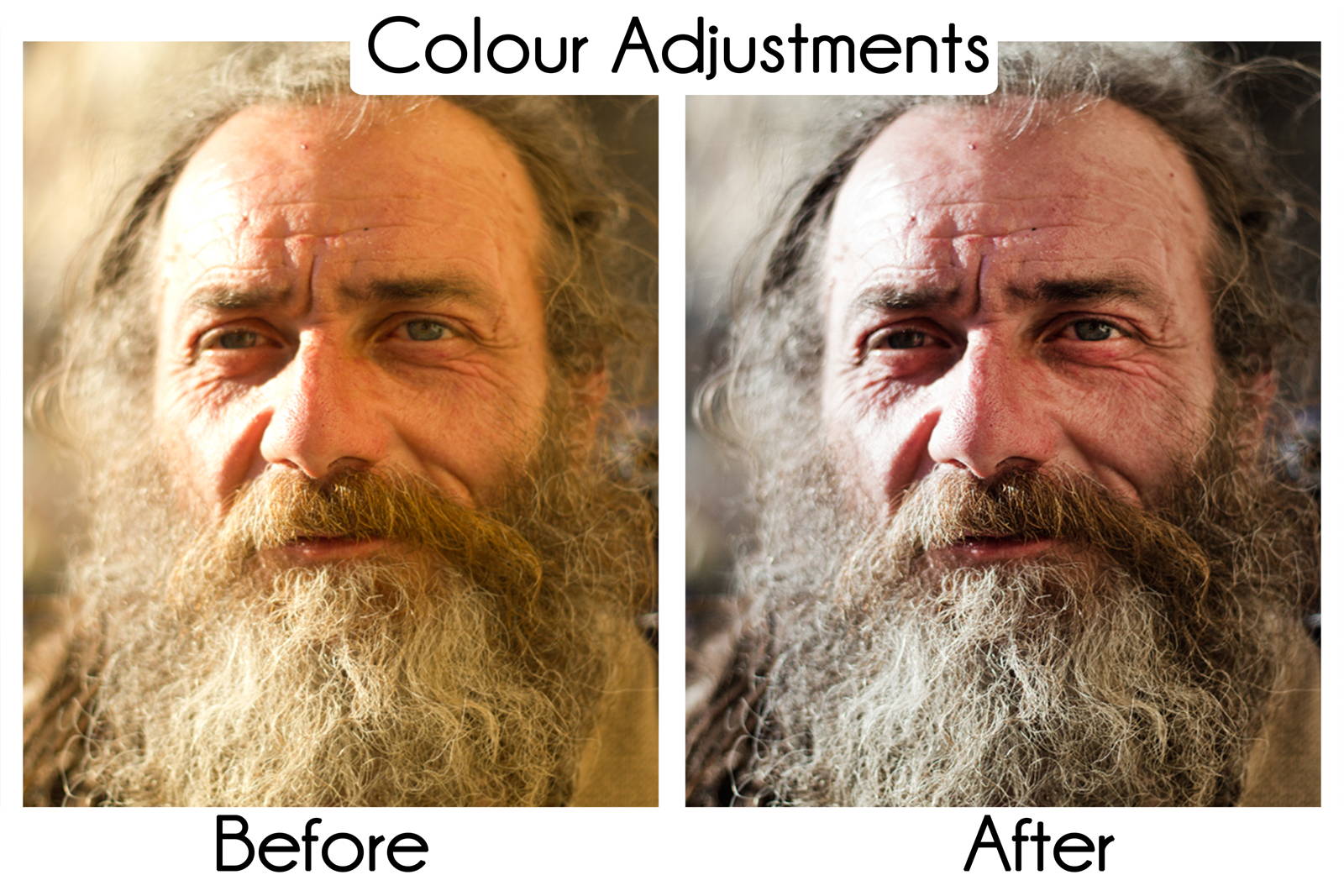 Photo restoration example 5