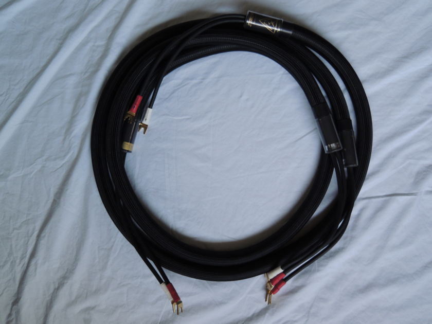 Shunyata Research Python Zitron 2.25M speaker cables spades