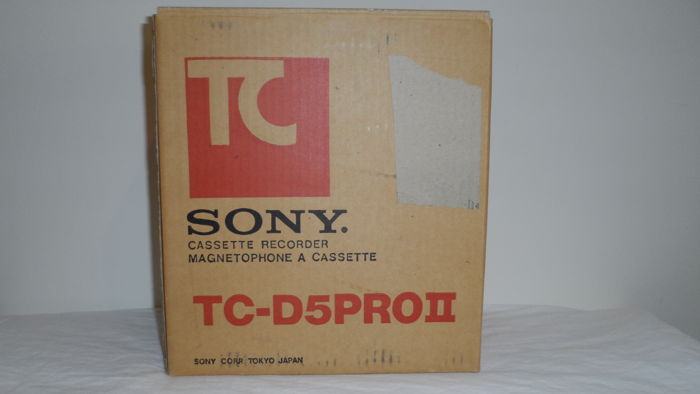 Sony TC-D5 Pro II Cassette Recorder